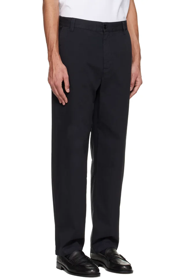 A.P.C. Black Lawrence Chino Trousers, photo 2 of 2 from SSENSE