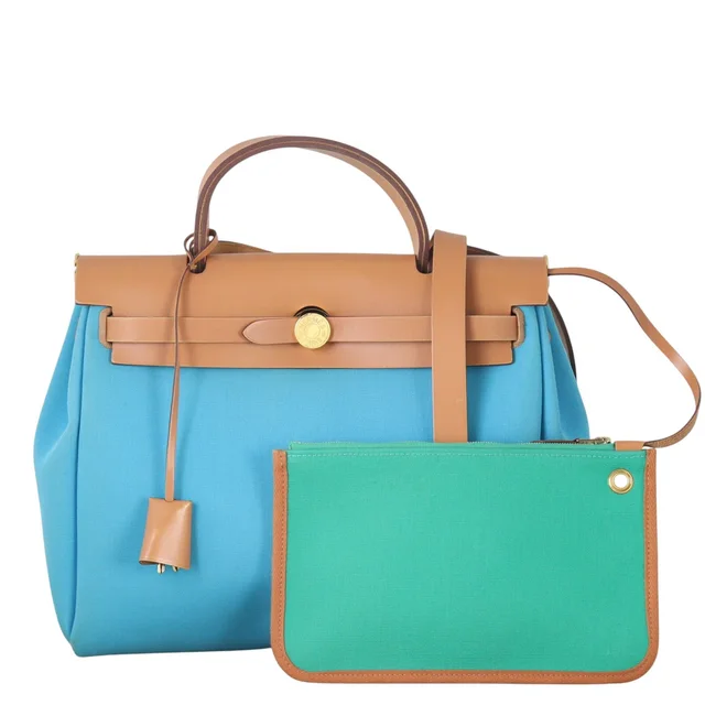 Hermès Herbag Zip 31 Bag in Canvas from Luxe.It.Fwd