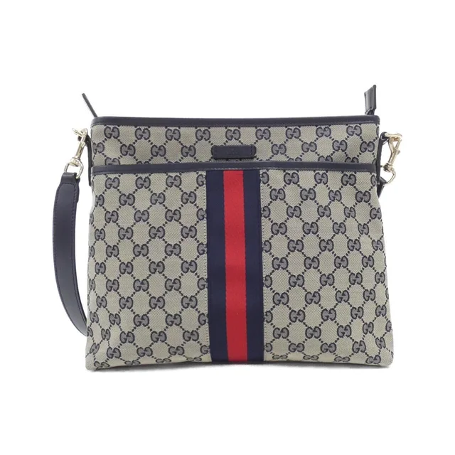 Gucci Shoulder Bag Beige in Beige Canvas from The Reluxe