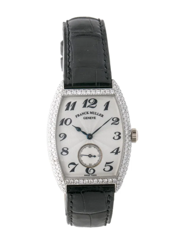 Franck Muller Cintrée Curvex Watch in multicolor Crocodile from The RealReal