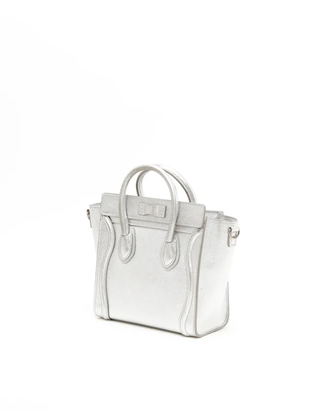 Celine Nano Luggage Bag in Leather from A Retro Tale, photo 3 of 8