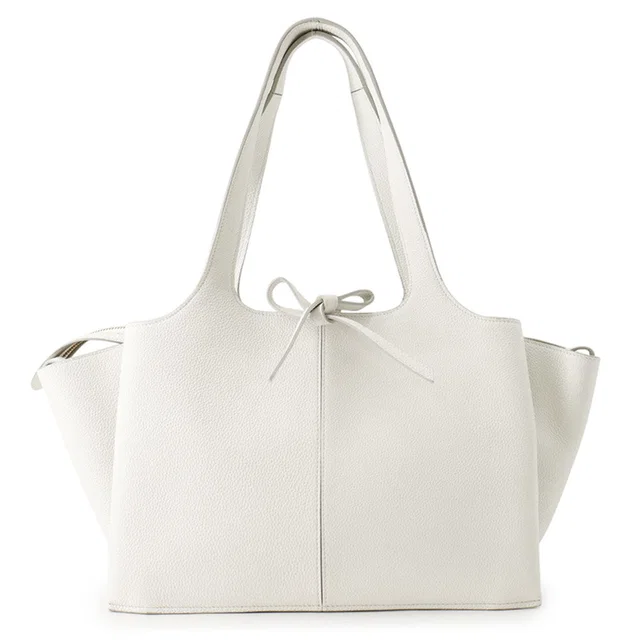 Celine Triford Tote Bag White179043 Leather Size Small in Leather from GALLERY RARE
