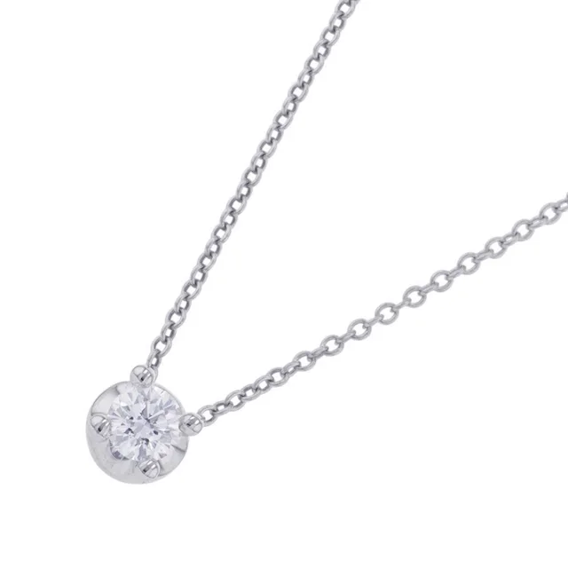 Bvlgari Corona 1P Diamond Necklace 18K White Gold in White from GALLERY RARE, photo 1 of 1