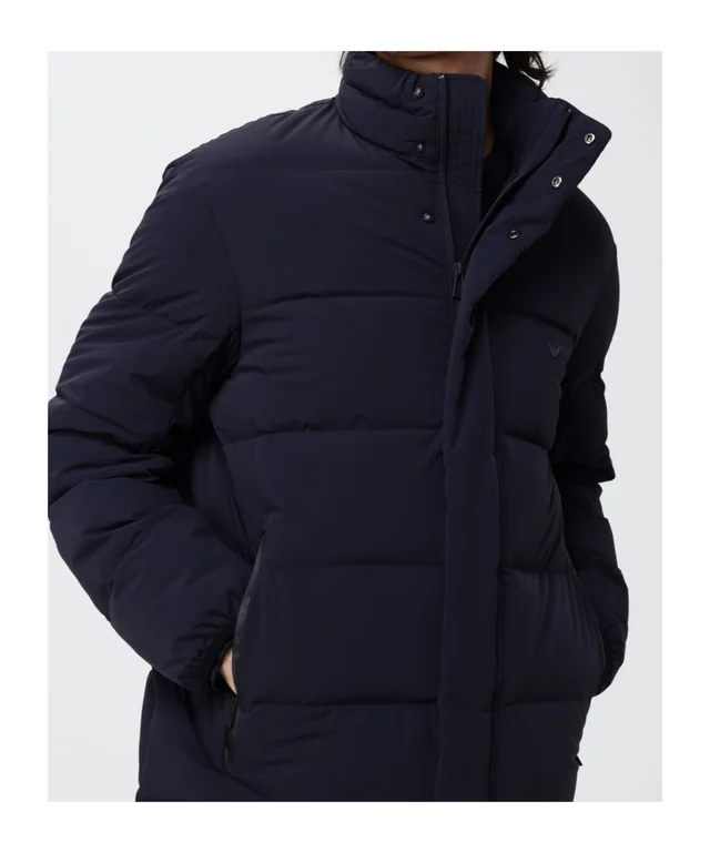 Emporio Armani Long-sleeve stand-collar down jacket, photo 4 of 4 from SENSER