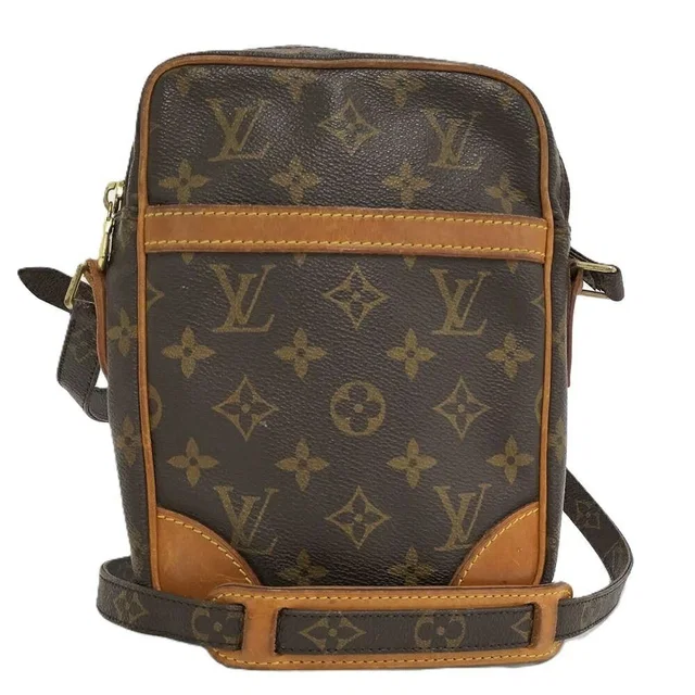 Louis Vuitton Danube Shoulder Bag Monogram in Leather from The Reluxe
