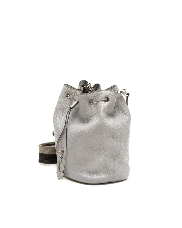 Prada Drawstring Bucket Bag in Caviar leather from A Retro Tale, photo 2 of 7