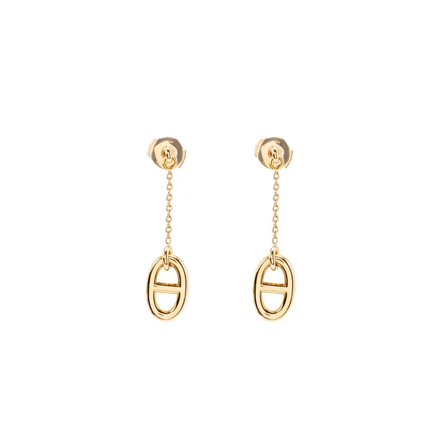 Hermès Farandole earrings, small model rose gold in Pink from EMIER
