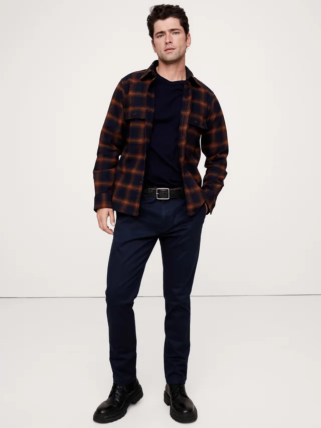 Banana Republic Skinny Rapid Movement Chino in Blue from Banana Republic (Canada), photo 1 of 1