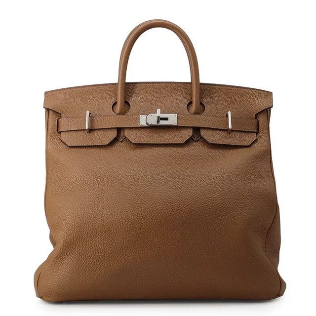 Hermès HAUT A COURROIES Halzan Togo Leather Size 40 in Togo leather from GALLERY RARE
