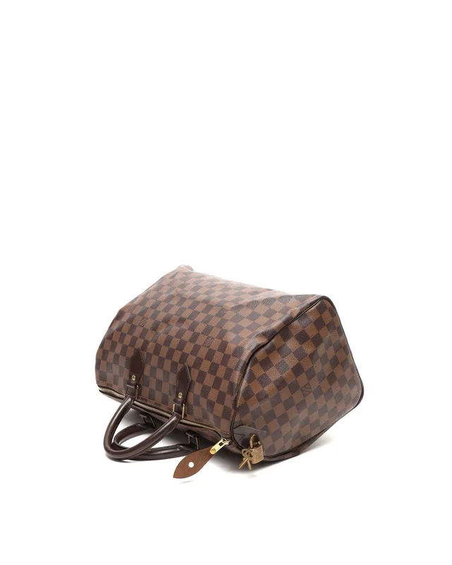 Louis Vuitton Damier Ebenne Speedy 35 Bag in Canvas from A Retro Tale, photo 4 of 8