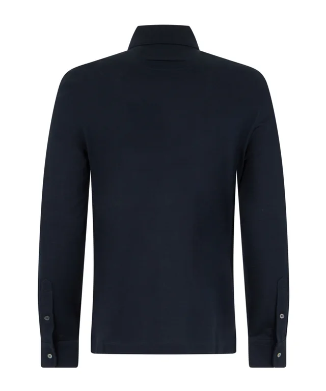 Zegna Long-Sleeve Polo Shirt, photo 2 of 2 from SENSER