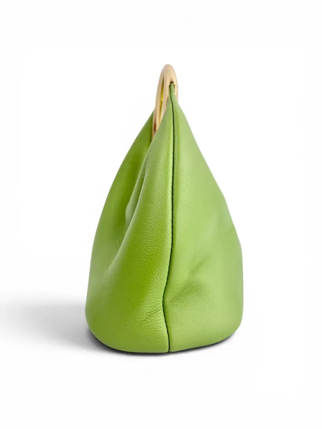 Jacquemus Green Leather Le Petit Calino in Green Leather from Season 2 Consign, photo 5 of 10