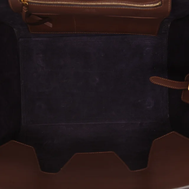 Celine Tie Bag handbag in brown leather in Brown Leather from Collector Square, photo 5 of 5