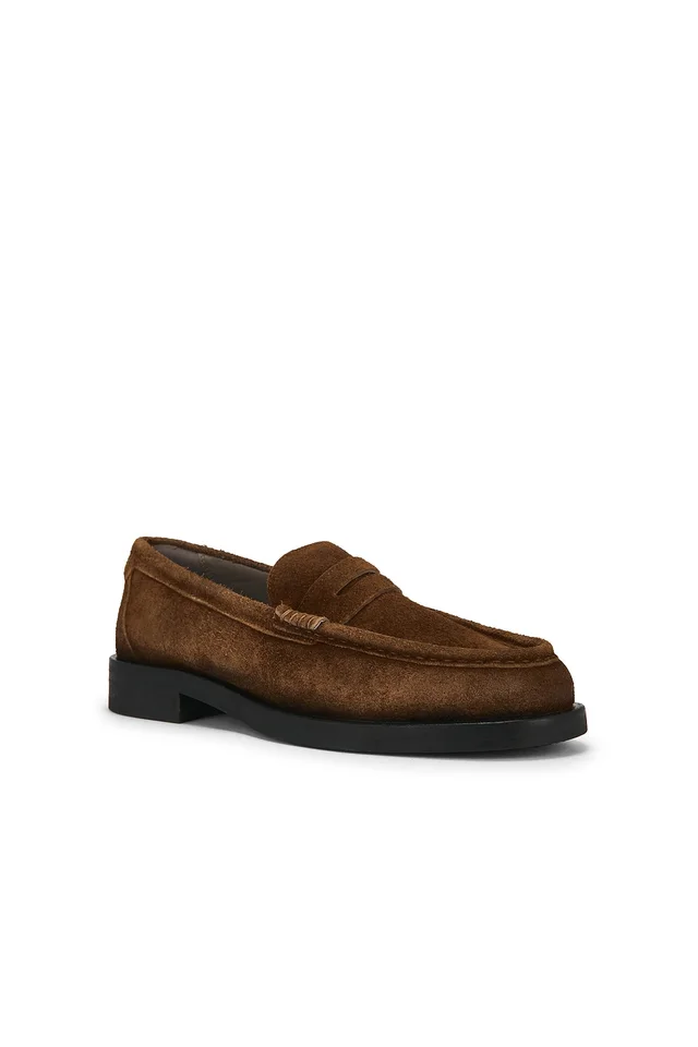 ALLSAINTS Bloom Loafer in Terracotta Brown, photo 2 of 5 from REVOLVE (Canada)