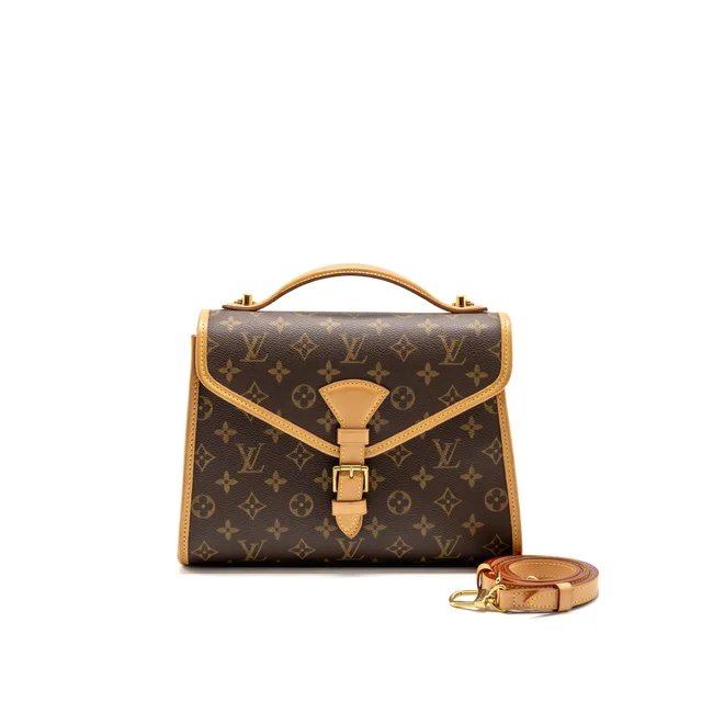 Louis Vuitton Vintage Bel Air Satchel Monogram Canvas/Leather GHW in Coated canvas from EMIER