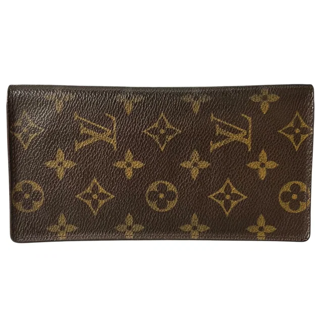 Louis Vuitton Porte-Valeurs Cartes Credit Wallet Monogram Canvas Brown in Brown Coated canvas from The Reluxe