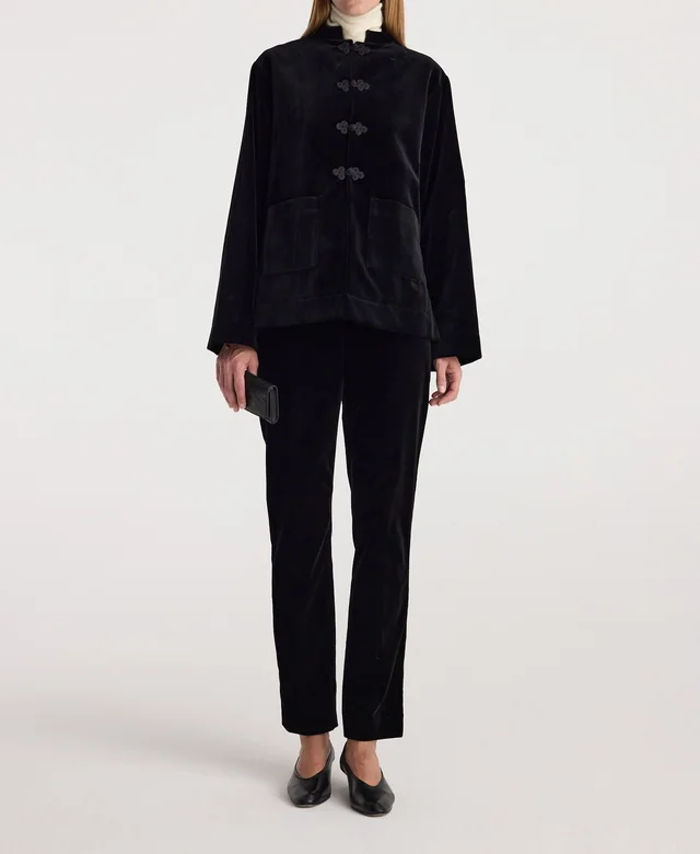 Róhe Pankou Velvet Jacket, photo 3 of 6 from SENSER