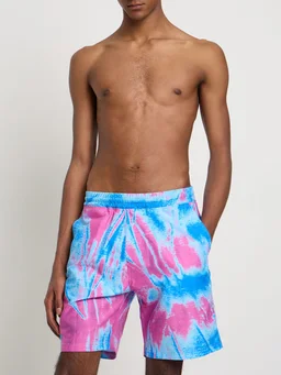 Agr Swim shorts with elastic waistband in 100% Nylon, photo 2 of 4 from LUISAVIAROMA