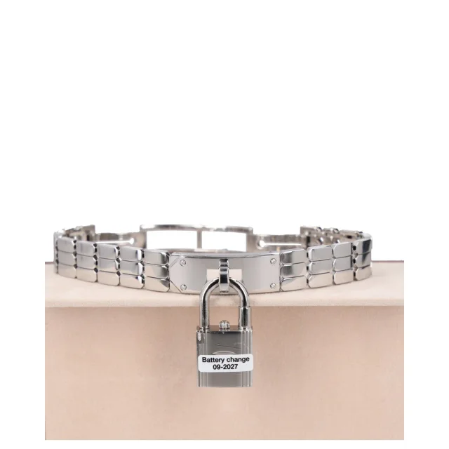 Hermès Kelly Watch, Mini model, 16 mm & Kelly Watch Clochette Lanyard Necklace in Box leather from HEWI, photo 3 of 29