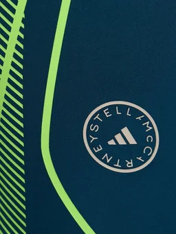 adidas By Stella McCartney High-waisted sports shorts in 79% Polyester, 21% Elastane, photo 4 of 5 from LUISAVIAROMA
