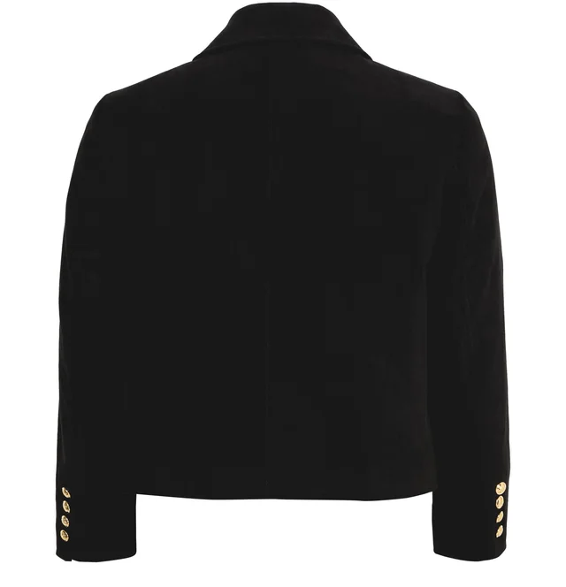 NILI LOTAN Chamonix jacket in Black 95% cotton, 5% polyurethane, photo 3 of 6 from 24S (Canada)
