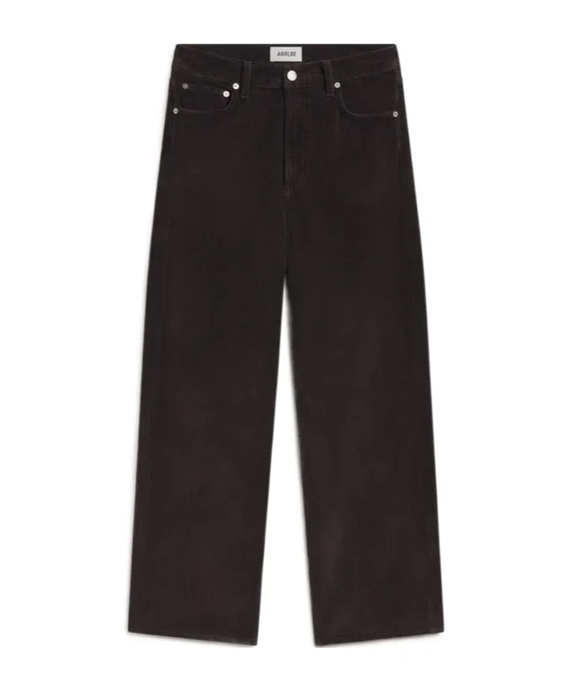 Agolde Cord-laced denim trousers, image 1 of 1 from SENSER