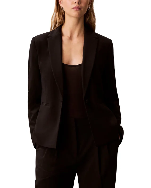 Calvin Klein Smooth Stretch Slim Blazer, image 1 of 1 from Rue La La