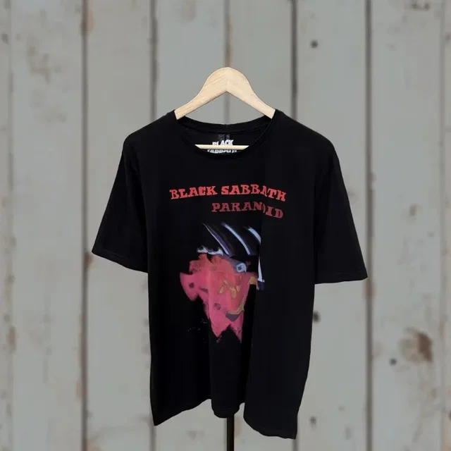 Etro Sabbath T-Shirt Adult L Black Paranoid Heavy Metal Retro in black from Grailed