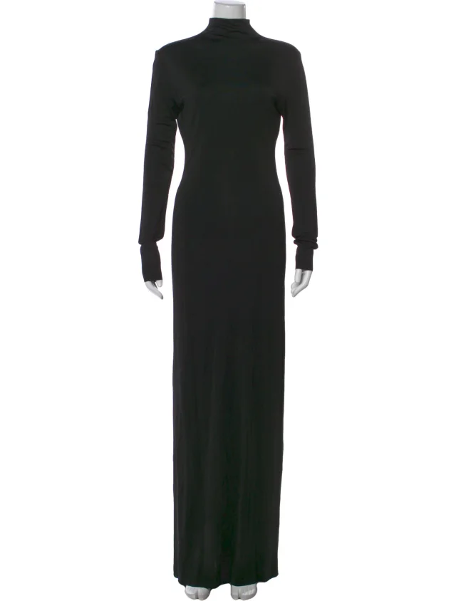 Khaite dresses in black from The RealReal