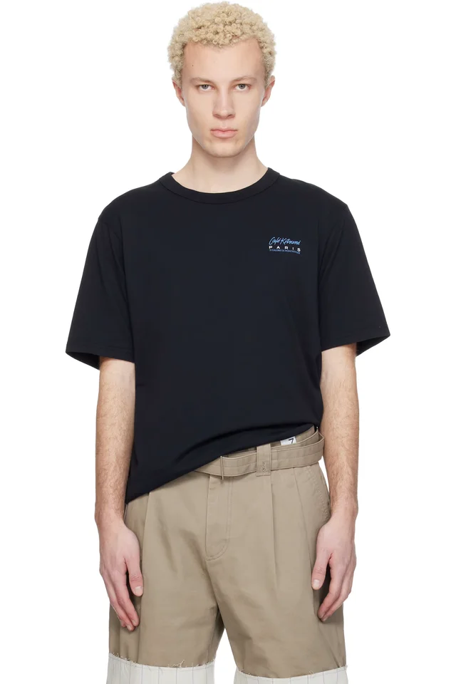 Maison Kitsuné Black Year Of The Horse Relax T-shirt, image 1 of 1 from SSENSE