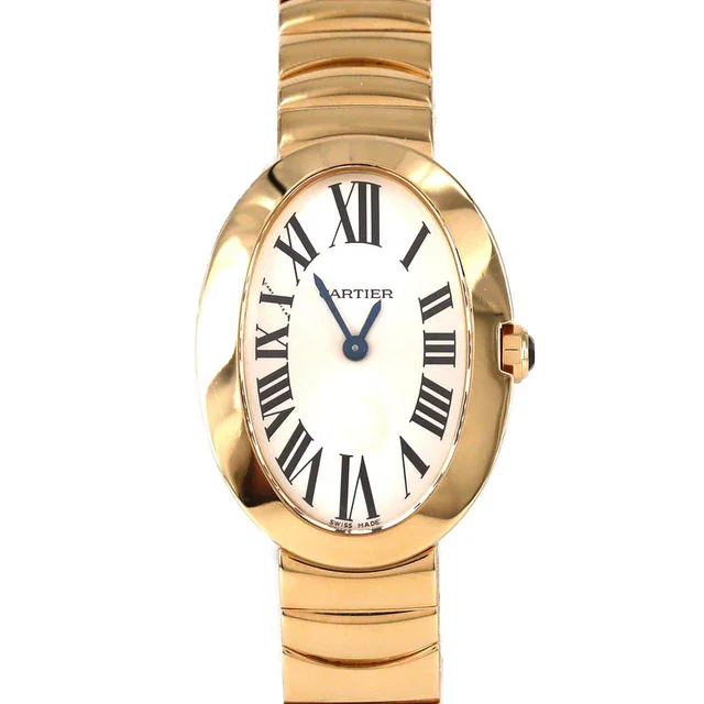 Cartier Baignoire SM Yellow Gold Quartz in Yellow from LuxUness