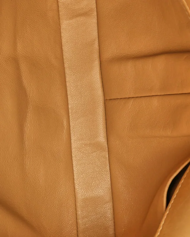 Chanel East West Chocolate Bar Flap Bag in Brown Leather from A Retro Tale, photo 10 of 12