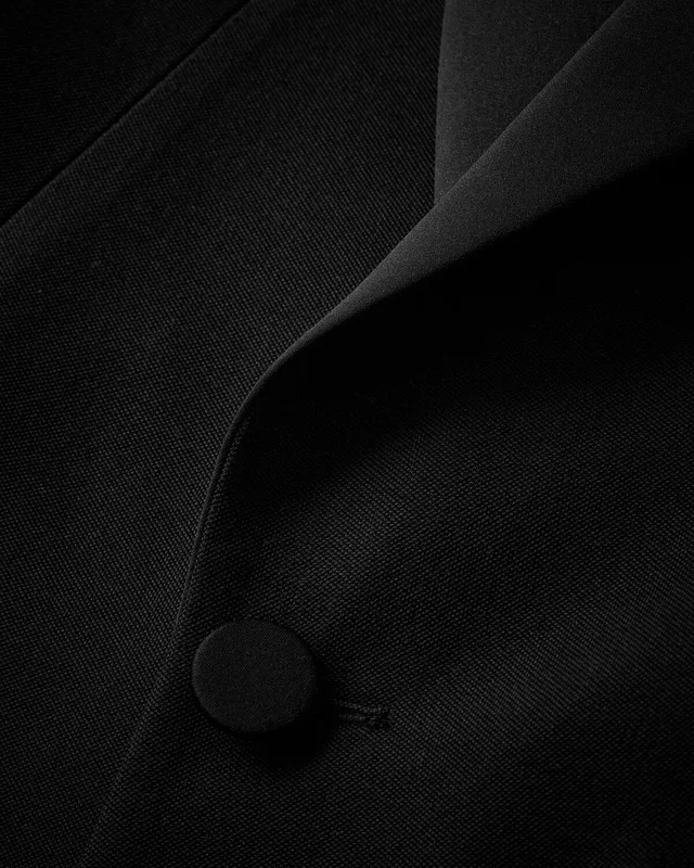 Saint Laurent peak-lapels wool blazer, photo 4 of 4 from SENSER
