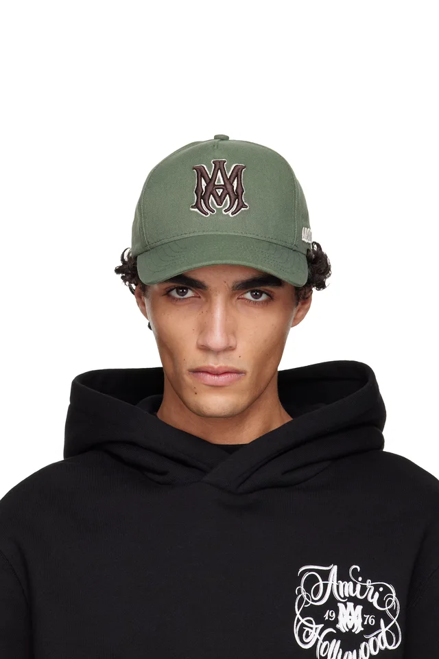 AMIRI Khaki MA Outline Canvas Cap from SSENSE, photo 1 of 1