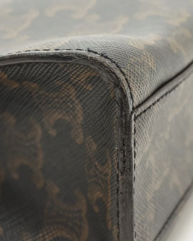Celine Small Triomphe Vertical Cabas Tote Bag from A Retro Tale, photo 6 of 8