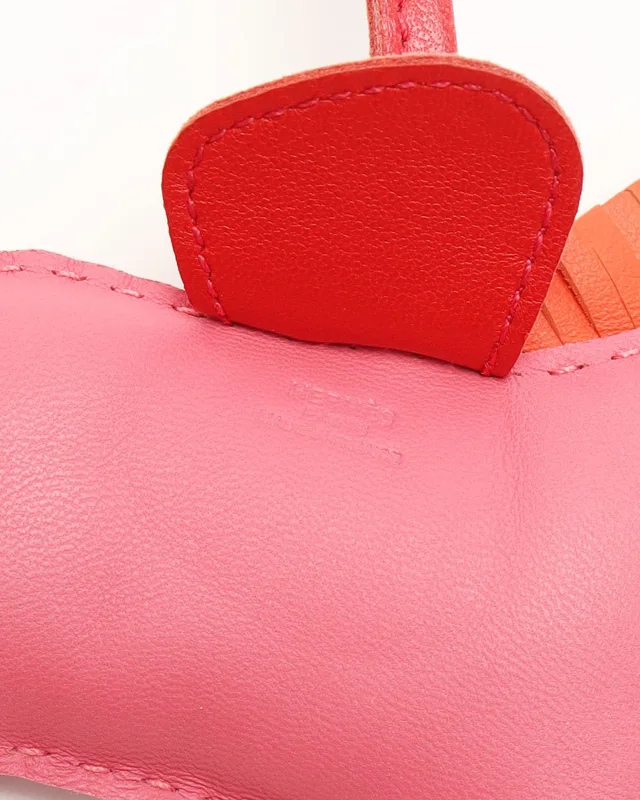 Hermès Rodeo Charm GM in Lambskin from A Retro Tale, photo 3 of 3
