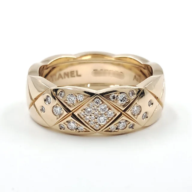 Chanel Diamond Coco Crush Ring (Small) from GUGUS