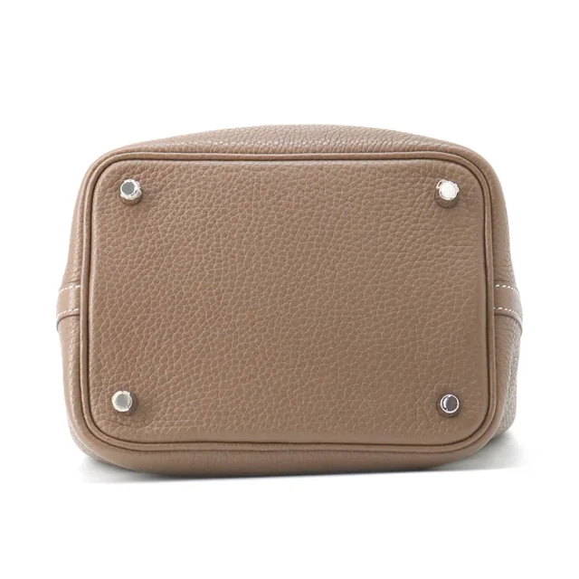 Hermès Picotin Lock Etoupe Taurillon Clemence Size PM in Taupe Clemence leather from GALLERY RARE, photo 3 of 12