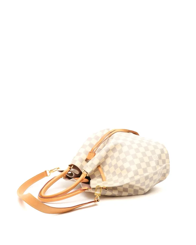 Louis Vuitton Damier Azur Girolata Tote Bag in Canvas from A Retro Tale, photo 5 of 12