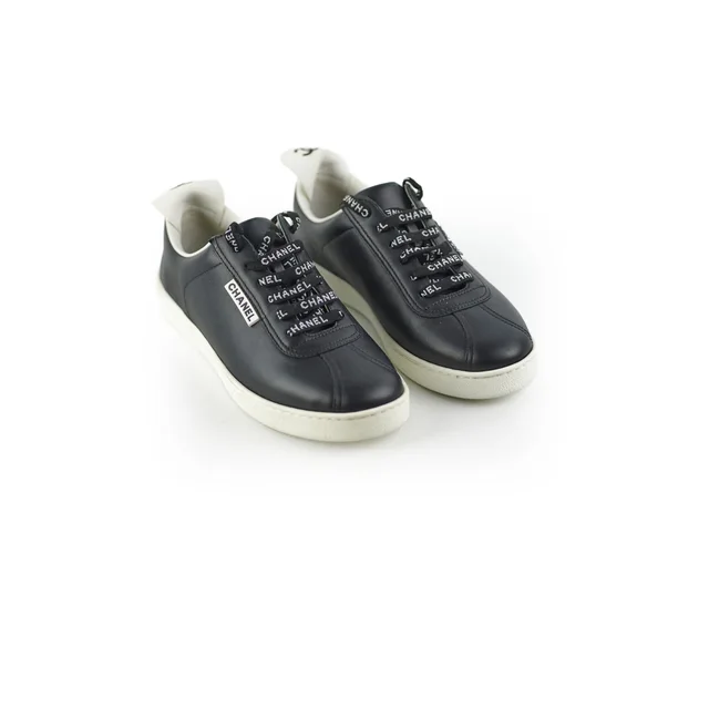 Chanel Sneakers Size 36 in Black from The Purse Affair