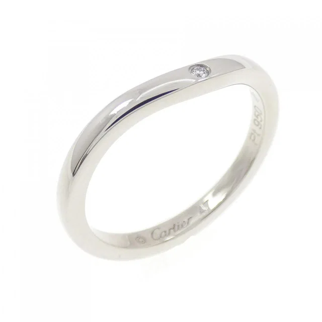 Cartier Ballerine Platinum Ring Size 47 from LuxUness