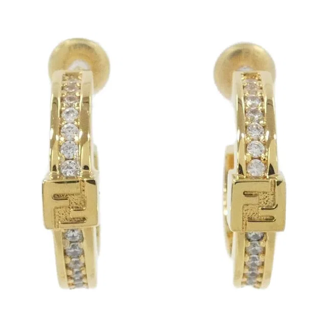 Fendi Atep Earrings Gold in Gold from The Reluxe
