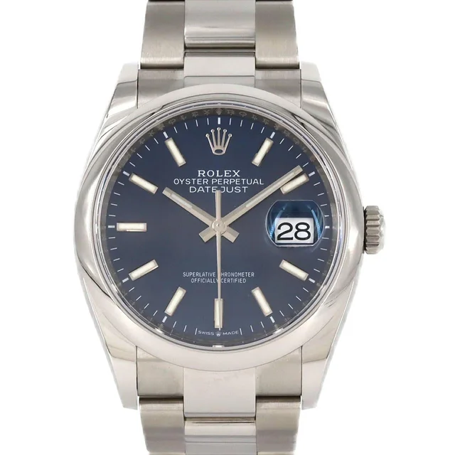 Rolex Datejust 126200 SS Automatic random number in Dial color: Bright blue Case: stainless steel Bracelet: stainless steel from KOMEHYO