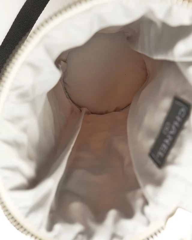 Chanel CC Nylon Water Bottle Holder in Nylon from A Retro Tale, photo 8 of 10