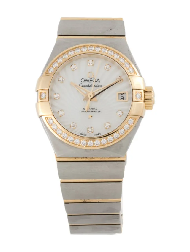 Omega Constellation Watch, 28mm in multicolor from The RealReal