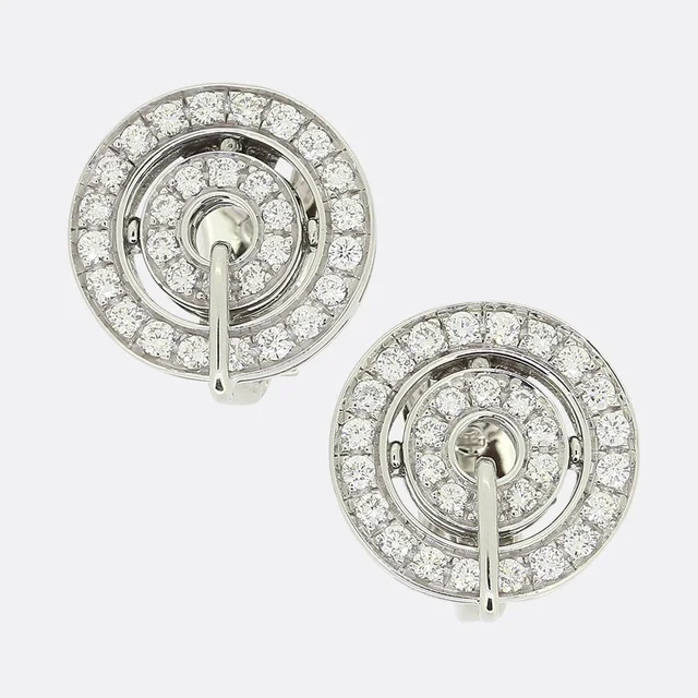 Bvlgari Diamond Astrale Earrings from The Vintage Jeweller