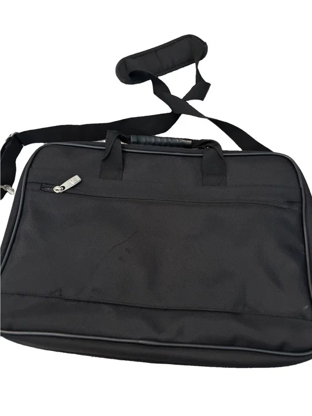 Samsonite Men's Laptop Briefcase With Shoulder Strap in black Nylon from Poshmark
