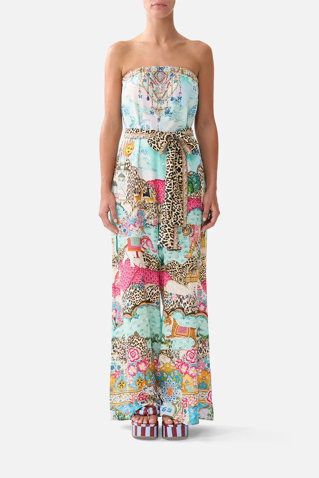 Camilla eBoutique TIE WAIST STRAPLESS JUMPSUIT MINIATURE MOMENTS from CAMILLA, photo 1 of 1