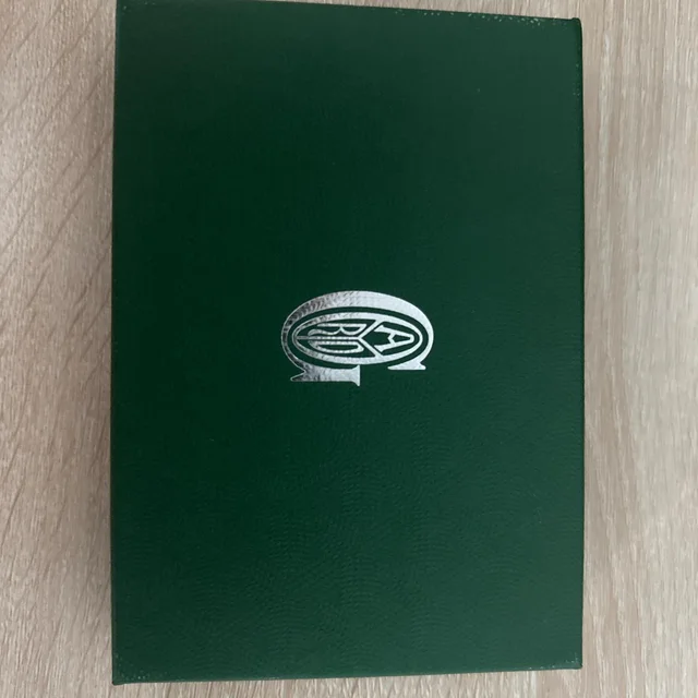 Goyard Men's Wallet - Green/Silver in green|silver|gray Canvas from Depop, photo 1 of 1