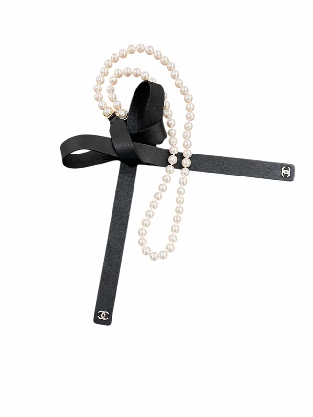 Chanel pearl belt leather ends Size M A21C - Preloved in Leather from Luxury Promise